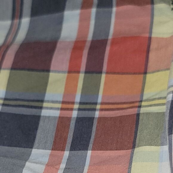 Janie & Jack Multi Color Summer Plaid Boys Mesh Lined Swim Trunks Shorts Size 5 - Picture 9 of 12